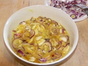 frittata di cipollotti