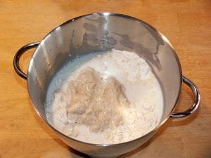 Casatiello Napoletano - Preparazione Impasto