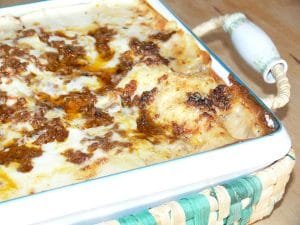 Pasticcio di Lasagna alla Bolognese Bianca